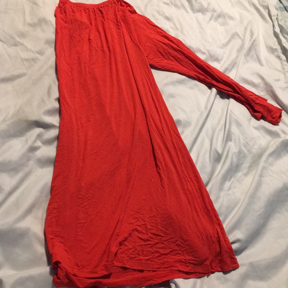 Red Flow Dress